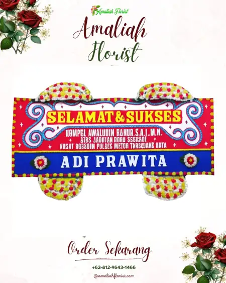 Papan Bunga Ucapan Selamat Selabaya