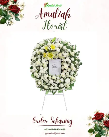 Krans Bunga Duka Selabaya